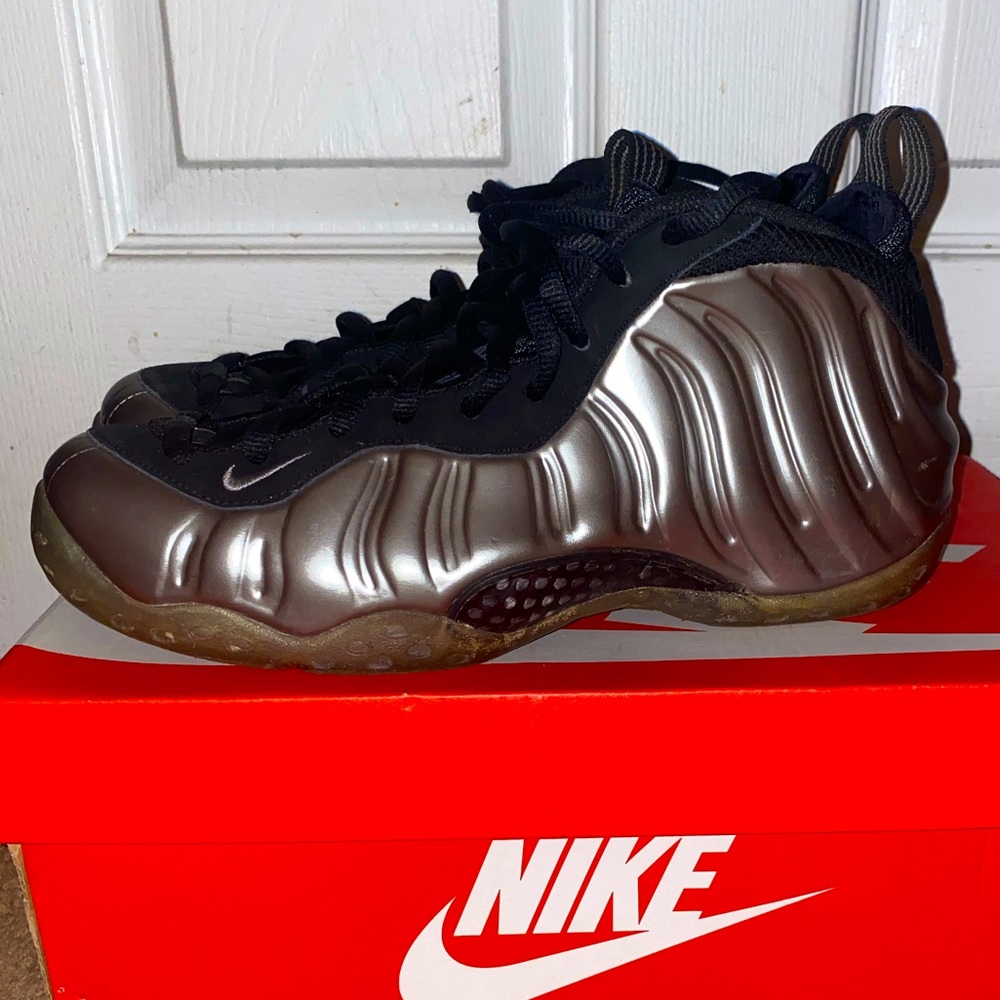 **GENTLY USED** AIR FOAMPOSITE ONE ‘PEWTER’
